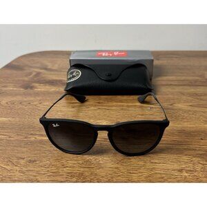 Ray Ban RB4171 Erika 54mm Polarized Sunglasses - Black Frame/ Gray Gradient Lens